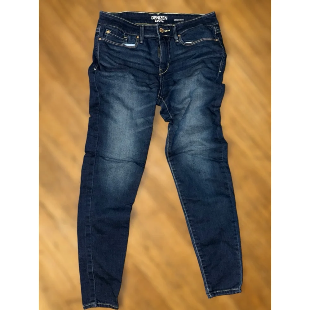 Denizen from Levi's Juniors Size 7 Waist 28 High Rise Super Skinny Jeggings Chic - Picture 15 of 15